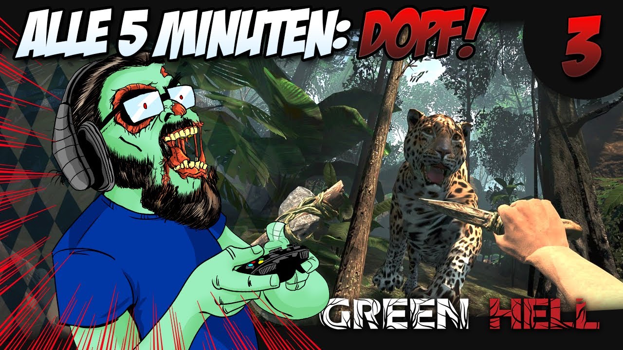 🌴 BIRGER ZOCKT Green Hell #3 - Doch wida alle 5 Minuten a Dopf?
