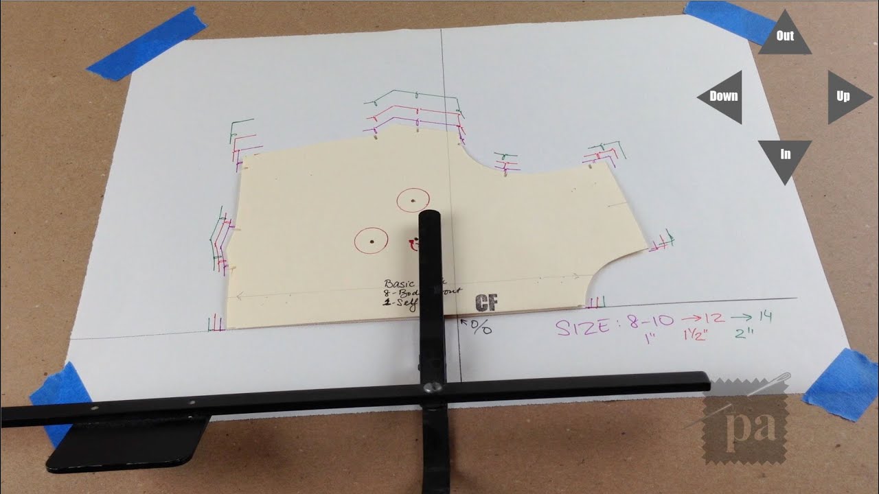 E30   Grading Basic Bodice - Part I