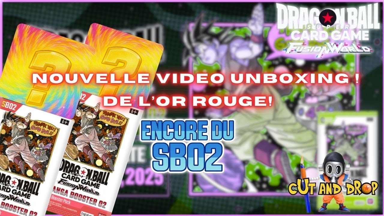 NOUVELLE VIDEO ANNEE 2026 ! ENCORE DU MANGA BOOSTER SB02 !!!