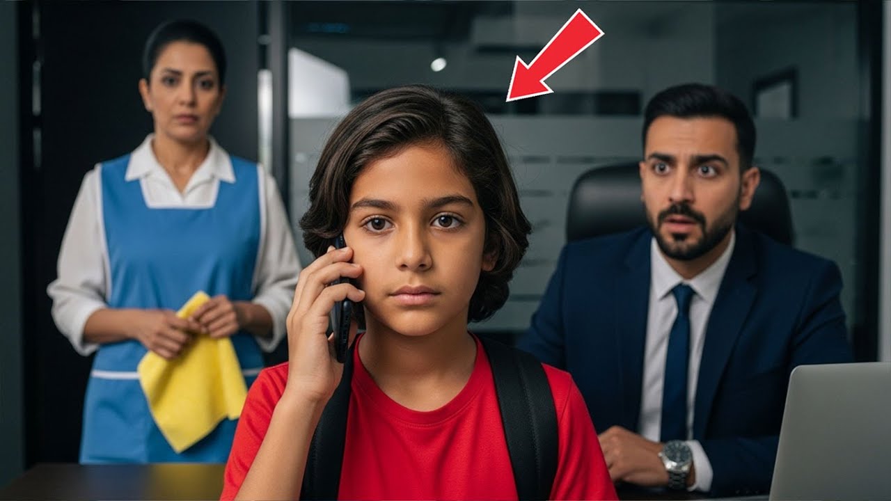 يردّ ابنُ عاملةِ التنظيف على المكالمة ويُنقذ أكبرَ صفقةٍ للمدير التنفيذي المليونير