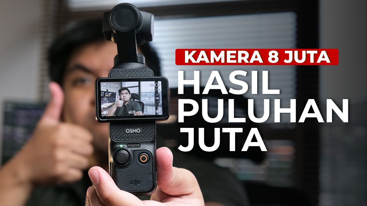 Kamera Kecil Murah Tapi Punya Hasil Profesional | DJI Pocket 3 Indonesia