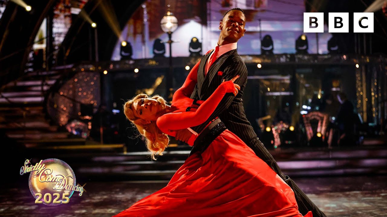 Alex Kingston & Johannes Viennese Waltz to Cry Me A River by Micheal Bublé ✨ BBC Strictly 2025
