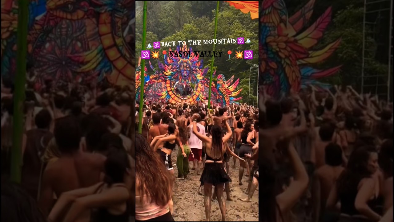 Kasol #rave 🏔️🔱 #kasol #parvativalley #psytrance #psytrancevibes #psytrancefestival #junglevibes #dj