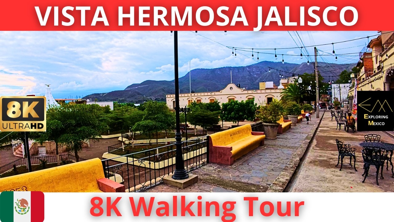 Caminando por VISTA HERMOSA 2026 Pueblo en LAS MONTAÑAS en 8K 🇲🇽