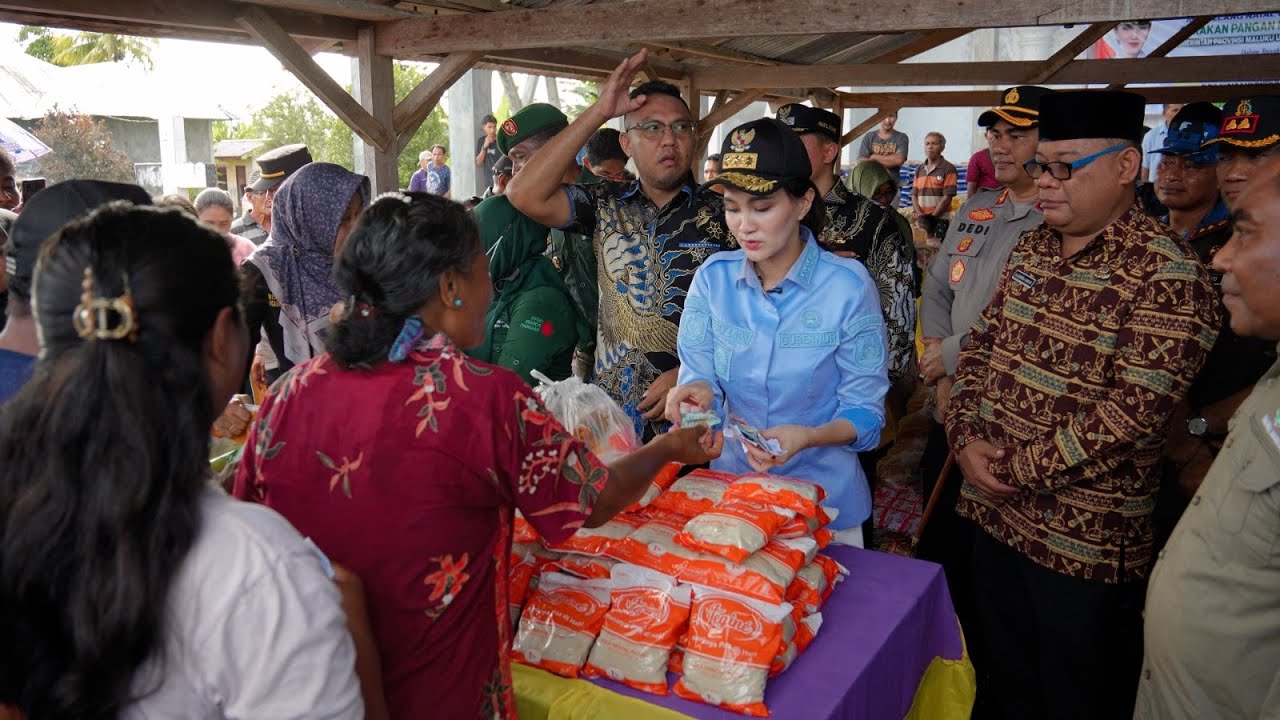 Kembali lagi ke Morotai Sebagai Gubernur | GubSherly disambut antusias warga Morotai