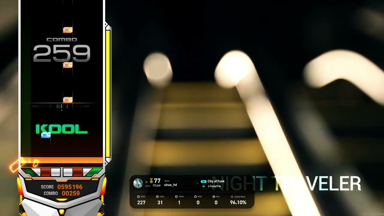 8S (4) City of Funk [EZ] 【EZ2ON REBOOT : R】 NIGHT TRAVELER (NT) DLC