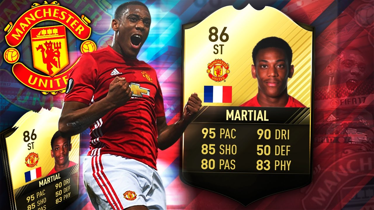 STRIKER SIF MARTIAL 86!!! CRAZY STATS! FIFA 17 ULTIMATE TEAM