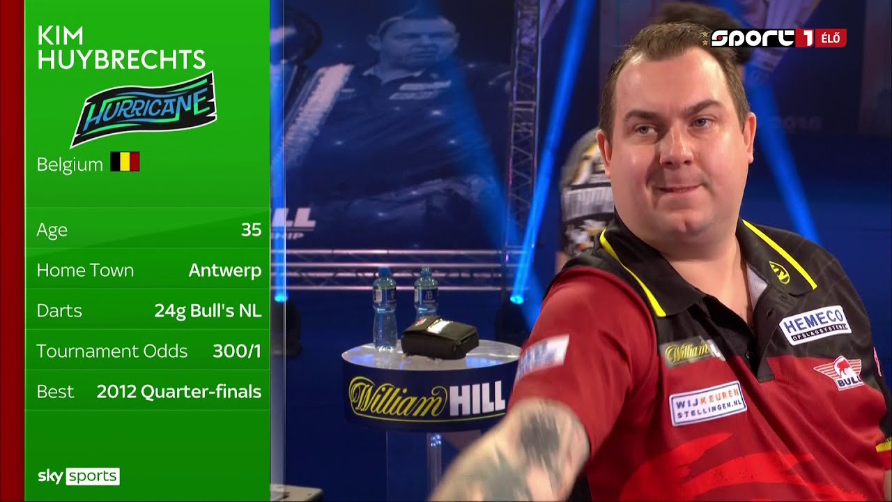 31) Kim Huybrechts vs Di Zhuang 2021 PDC World Darts Championship 2020.12.19 Round 1