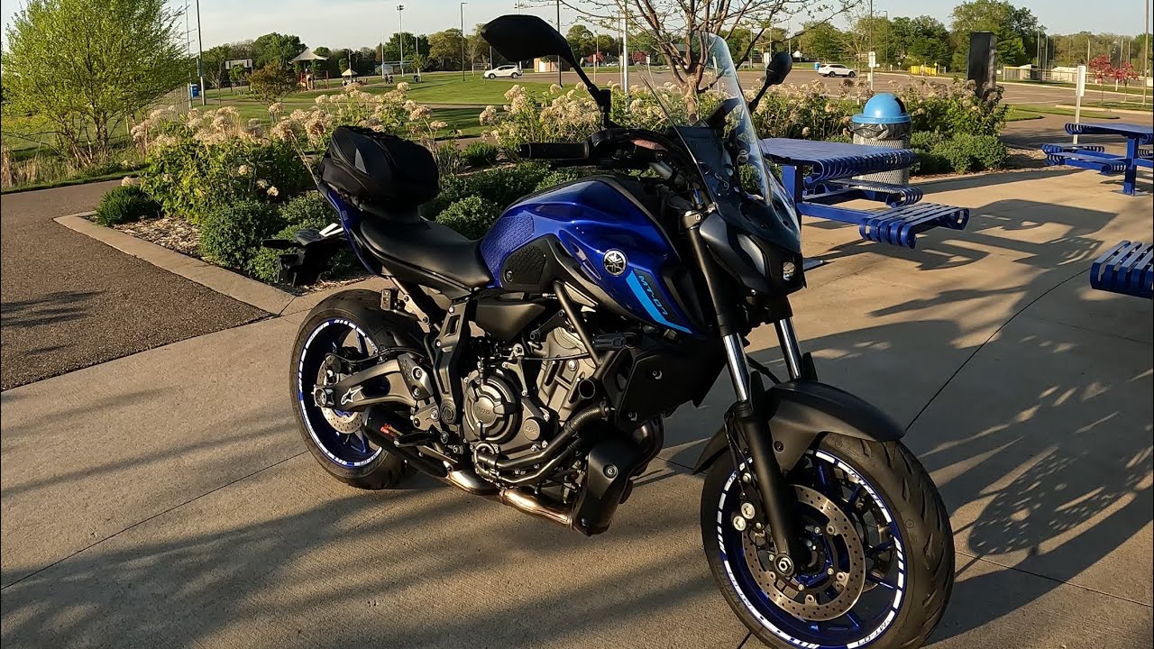 The Best Windshield you can get for the Yamaha MT07 that actually works!! #mt07 #motorcycle #yamaha