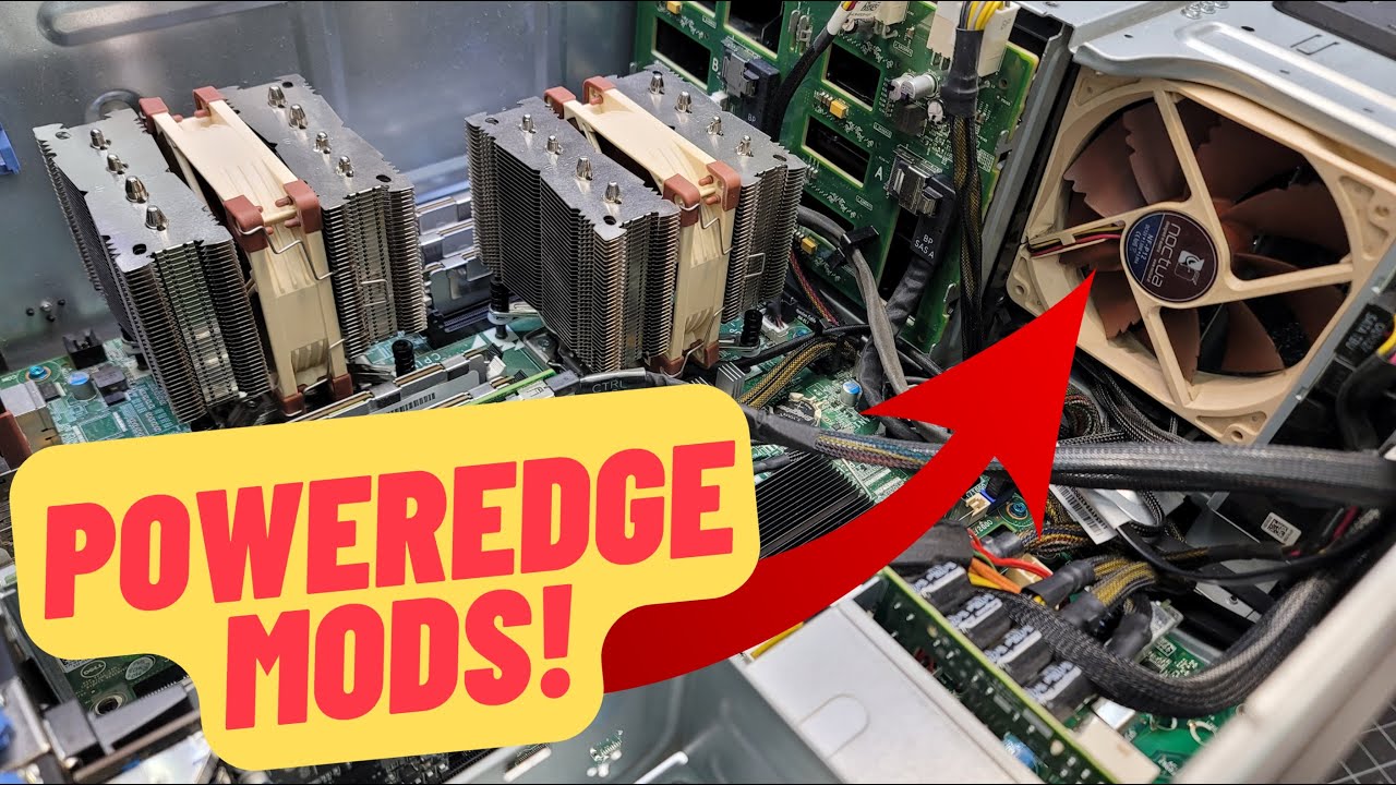 Dell PowerEdge T320 Server to T420 plus Mods!!