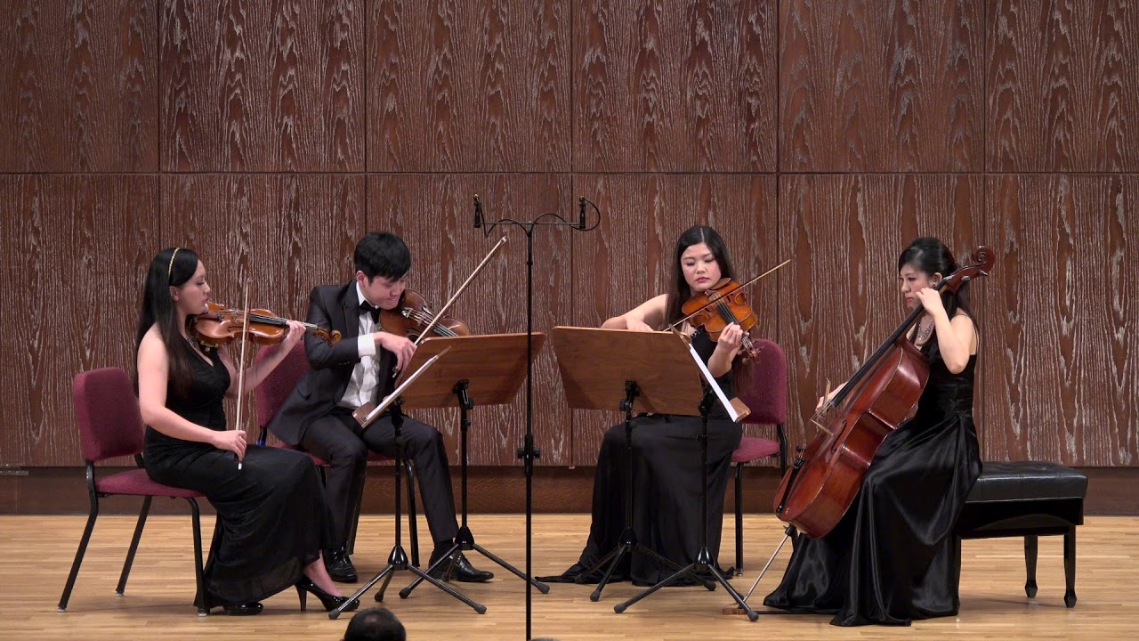 Suite Española, Op. 47 No.5 Asturias by string quartet