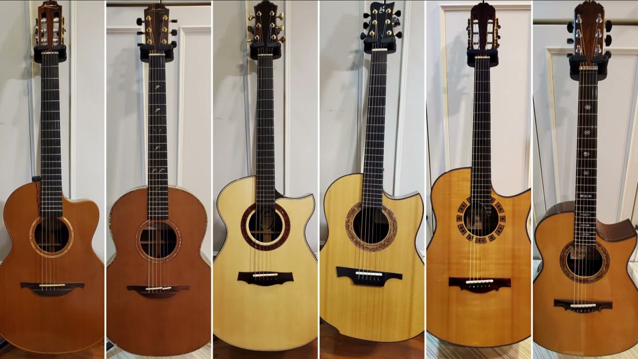 [2023‎.12.25] My Six High-end Luthier Guitars Shootout (Lowden/Keystone/Greenfield/Somogyi) 高階木吉他對決