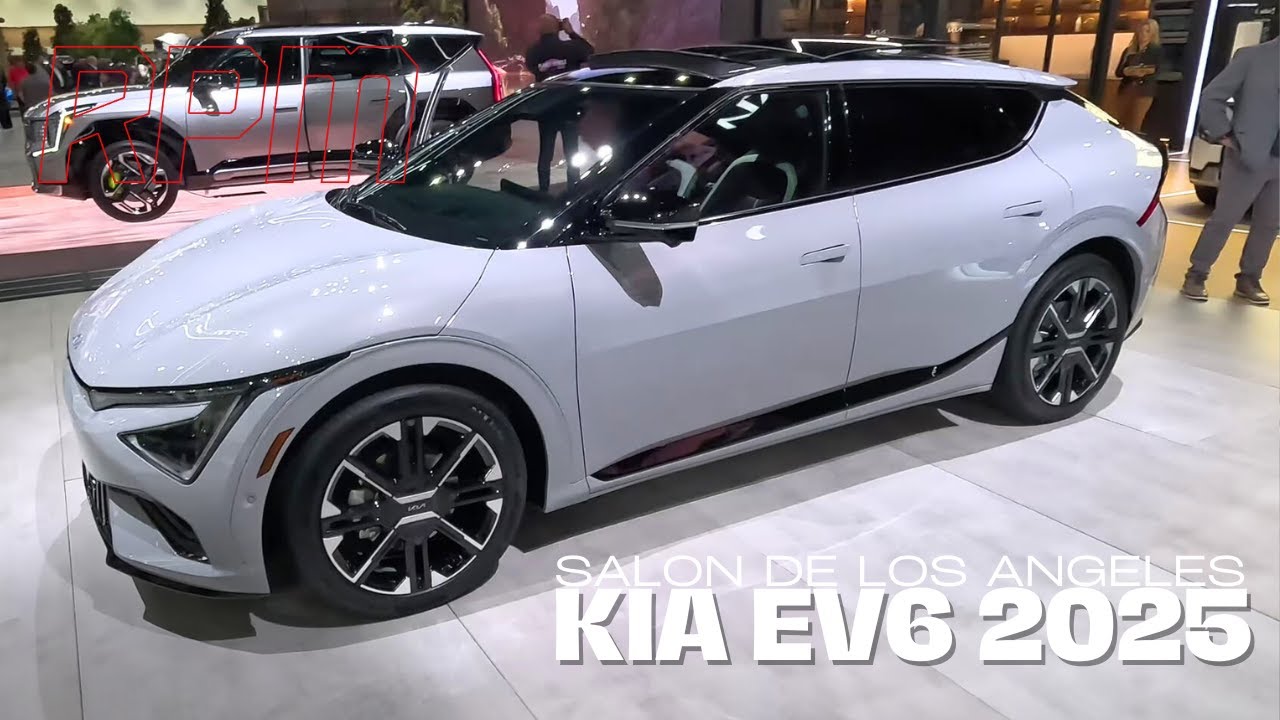 Salon de Los Angeles | Kia EV6 2025 : léger rafraichissement, nouvelles batteries