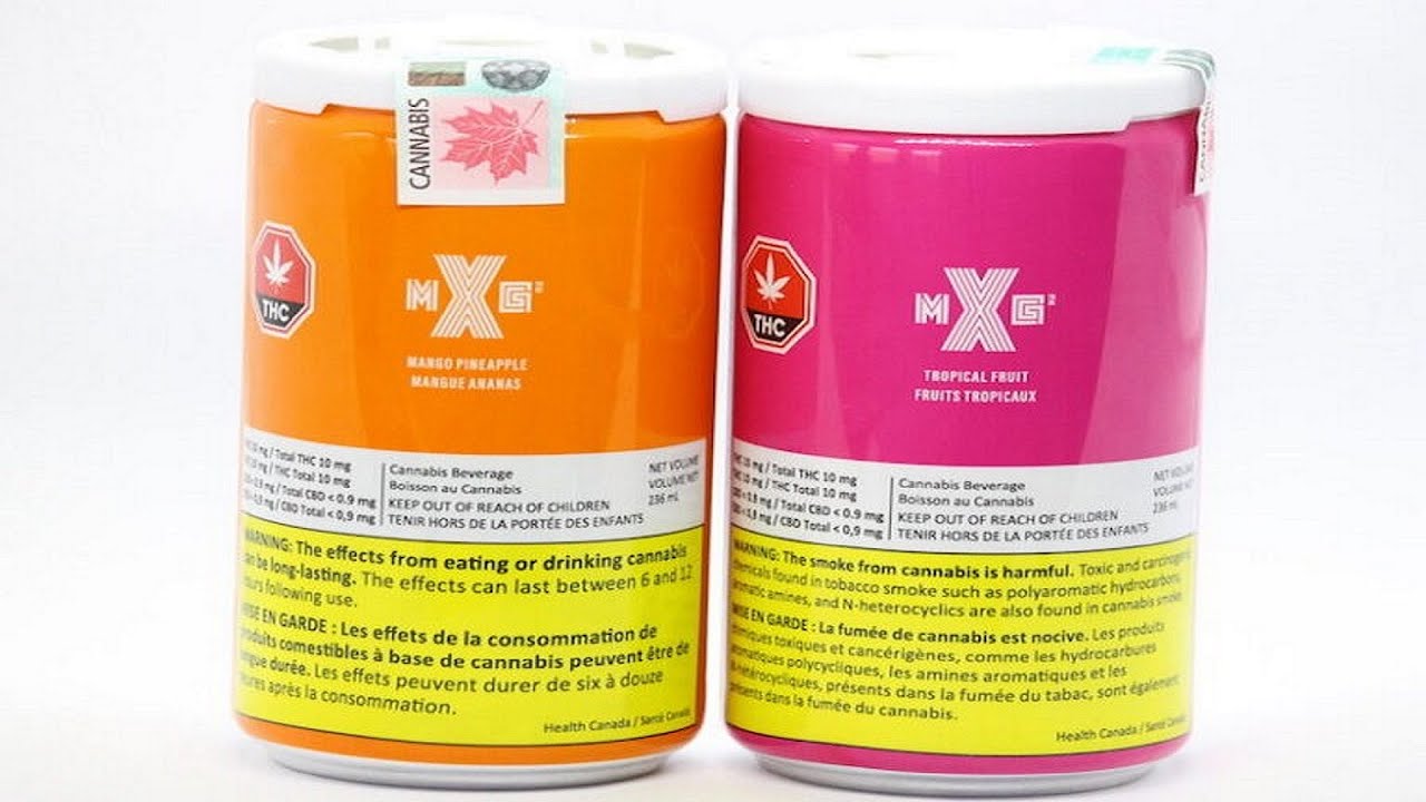 Cannabis Soda Review - XMG Soft Drink