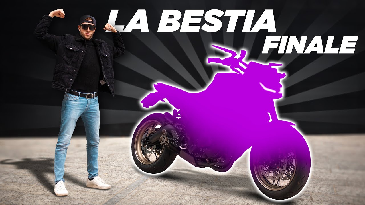 Vi presento LA MIA BESTIA FINALE 💜 MT09 3.0