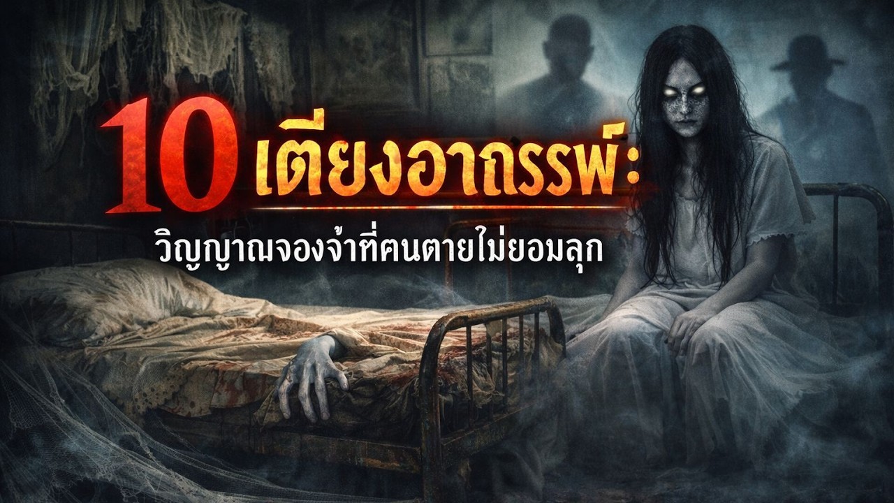 10 อันดับเตียงอาถรรพ์  #เตียงเฮี้ยน #ตำนานสยองขวัญ #ข้อคิดทำดี #กฎแห่งกรรม #เตือนสติ #เล่าเรื่อง