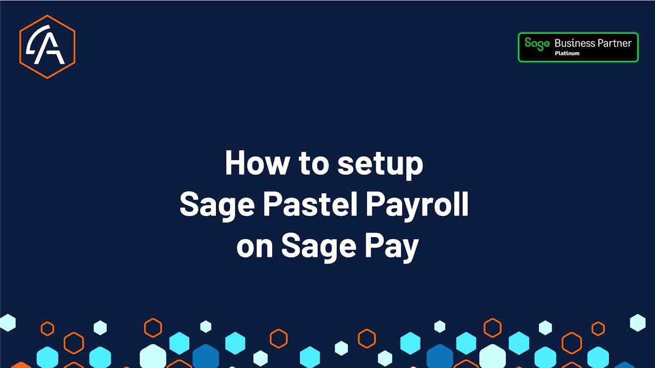 How to setup Sage Pastel Payroll on Sage Pay