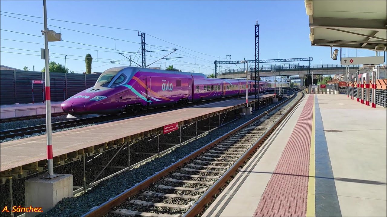 Trenes por Beniel, Estación e Inmediaciones, S112 AVLO, Cercanías S592, AVANT S104 y MD - S599