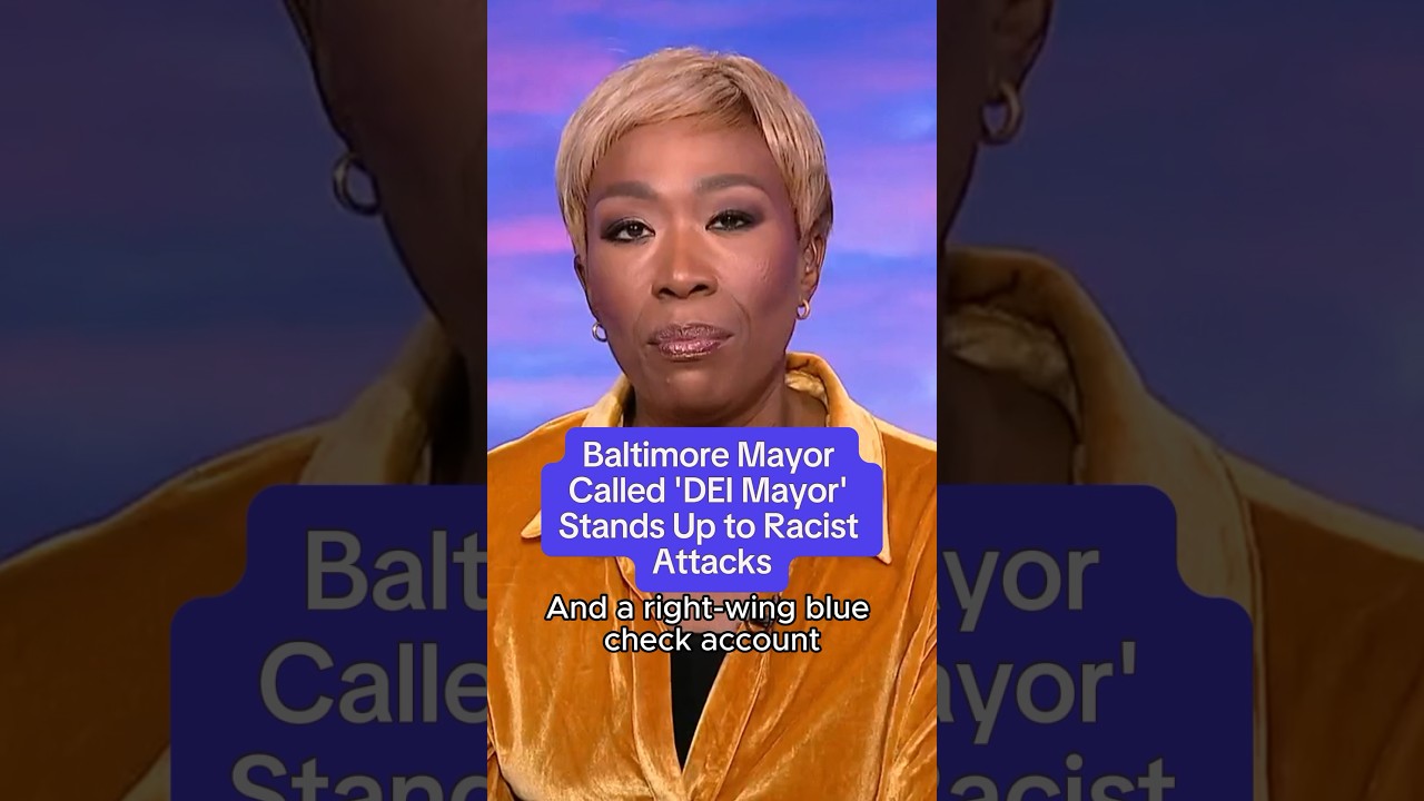 Baltimore mayor called 'DEI mayor' stands up to racist attacks