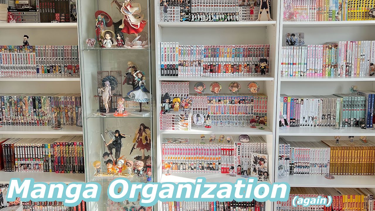 Организация моей коллекции манги 🎧