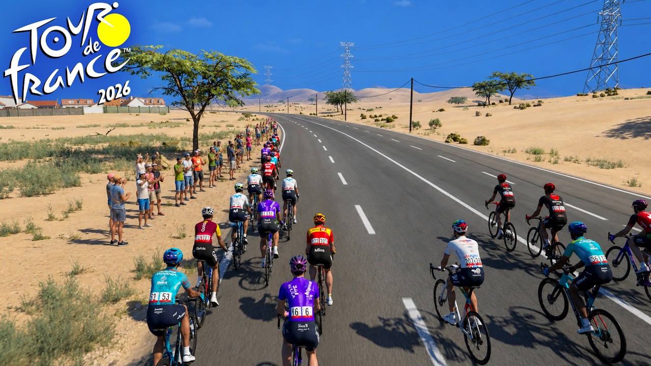 Я попробовал НОВУЮ ГОНКУ в игре Tour de France 2026!
