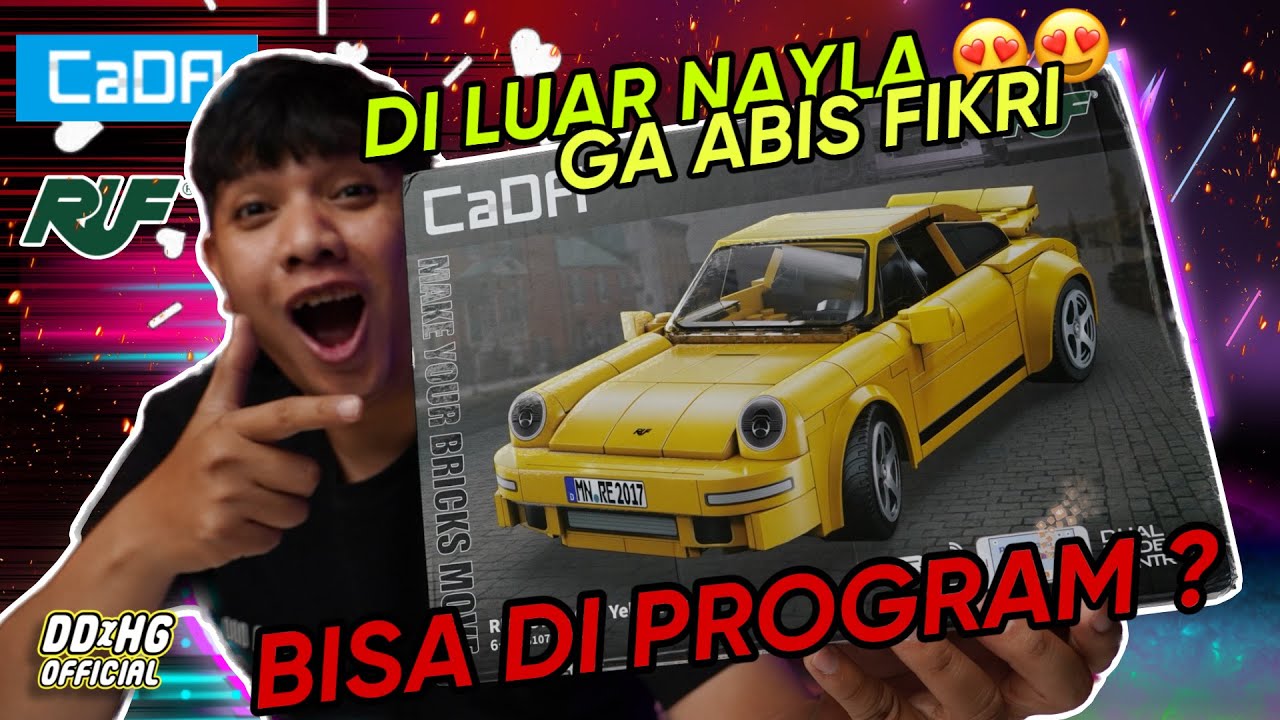 Di Luar Ekspetasi !! CaDA RUF CTR 2017 Yellowbird C51079W Buka Kotak Rakit dan Ulasan