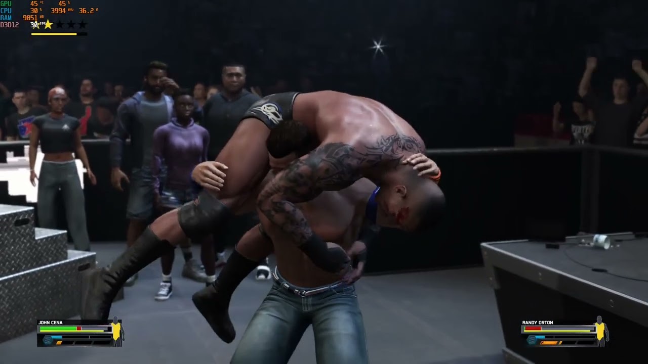 WWE 2K25 | Dream Underground Match ✨ John Cena vs Randy Orton | WWE Championship