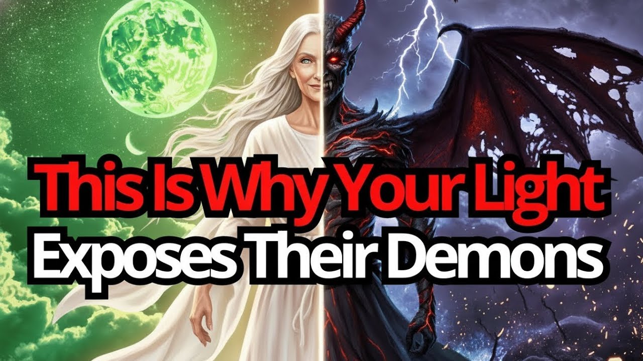 CHOSEN ONE, YOUR LIGHT TERRIFIES THEIR DEMONS — THAT’S WHY THEY CAN’T REST