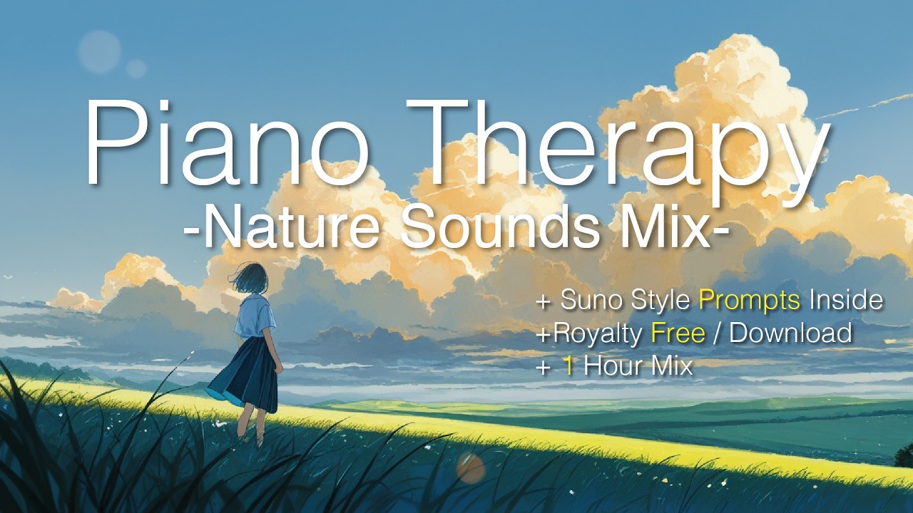 Piano Therapy -Nature Sounds Mix- [1 Hour] | ピアノの処方箋 -自然音と癒やし-