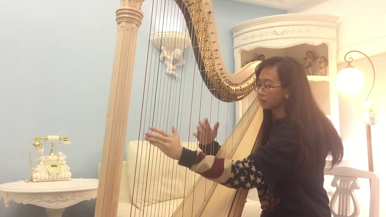 LiSA 「紅蓮華」 鬼滅之刃 Demon Slayer（ Harp Cover )