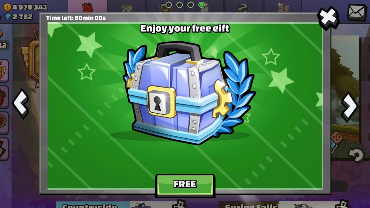 FREE GIFT !! HURRY UP CLAIM NOW IN - Hill Climb Racing 2