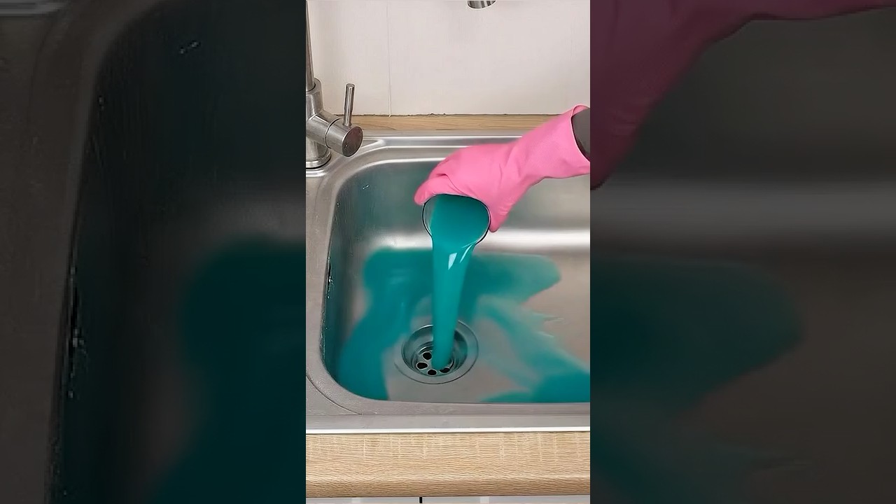 Gie&szlig; diese Hausmischung in den Abfluss. In Sekunden bist du Verstopfungen und Ger&uuml;che los!
