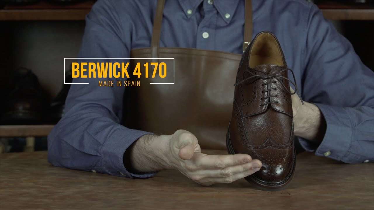 Дерби Berwick 4170D Dark Tan Grain &mdash; Fineshoes