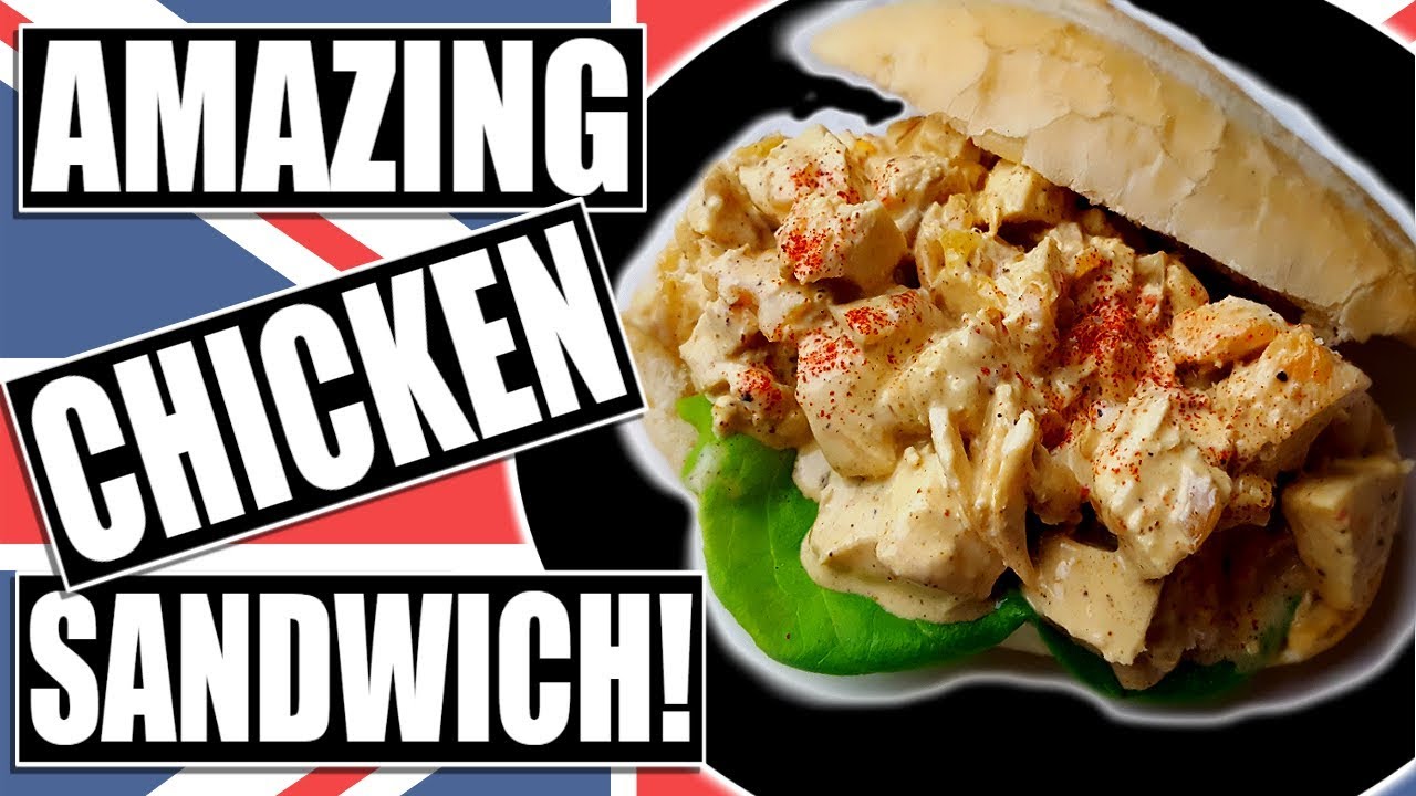 Coronation Chicken Sandwich | Salad Recipe