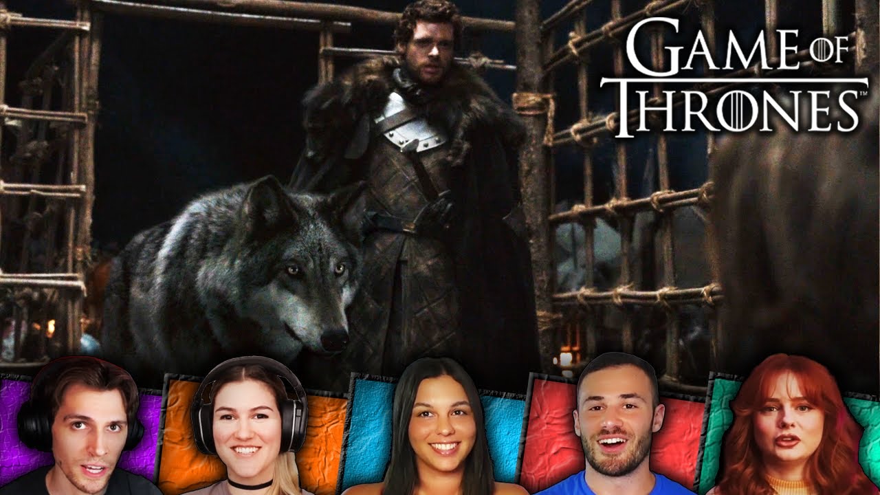 Reactors Reacting to ROBB "IT'S BETTER THAN 3 DEFEATS" | Game of Thrones 2x1 'The North Remembers'