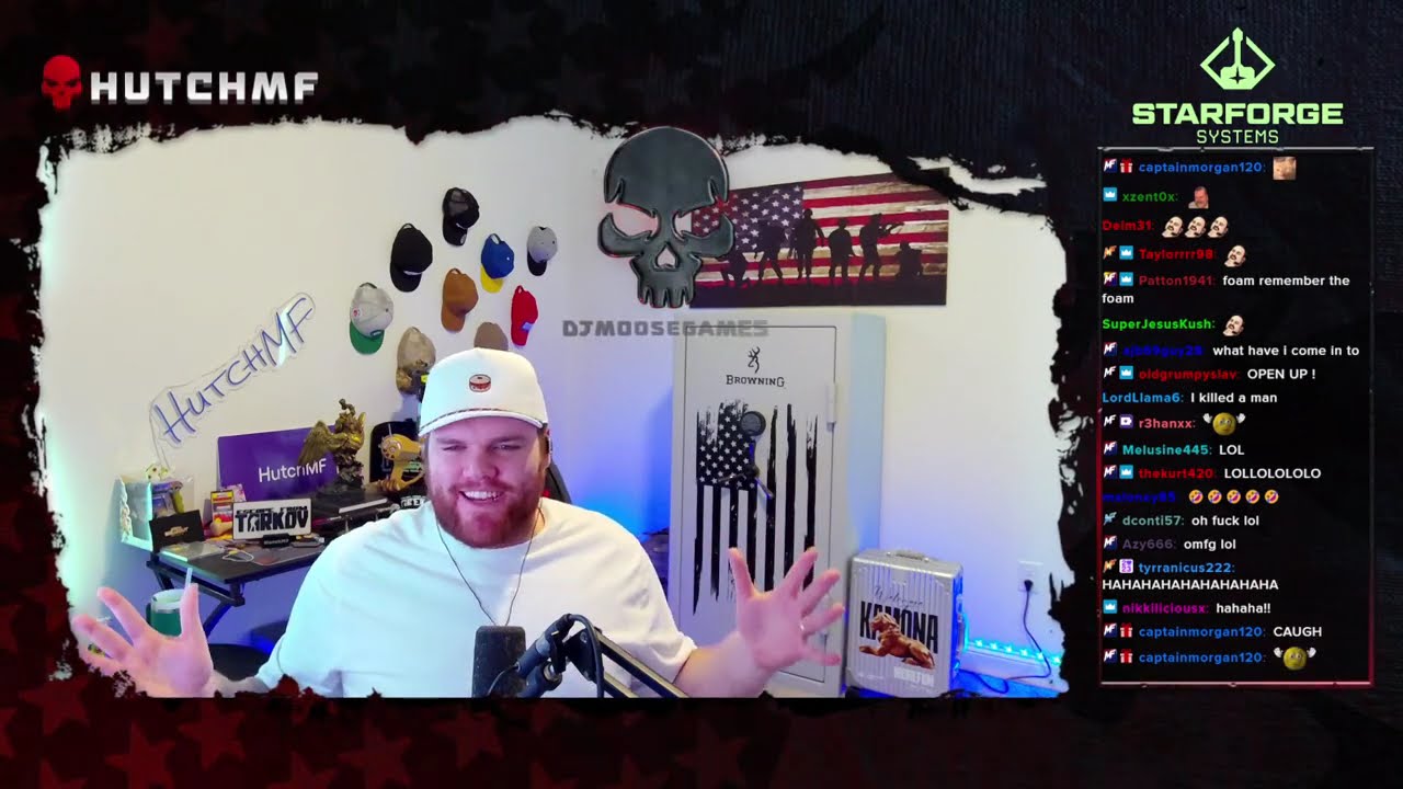 Hutch reacts to Kebun's GF trying to make a makeup video.