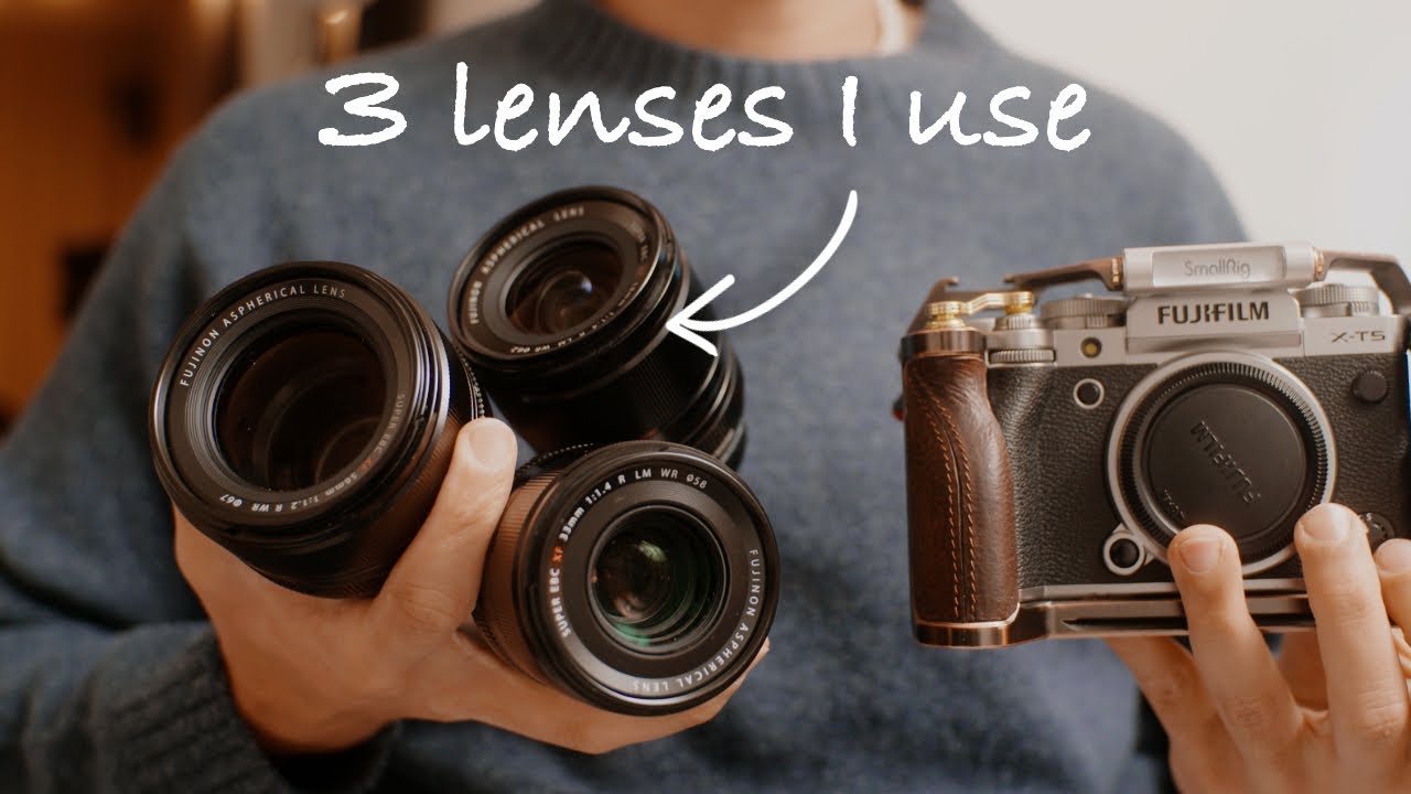 The 3 FUJIFILM Lenses that I use as a Pro Photographer