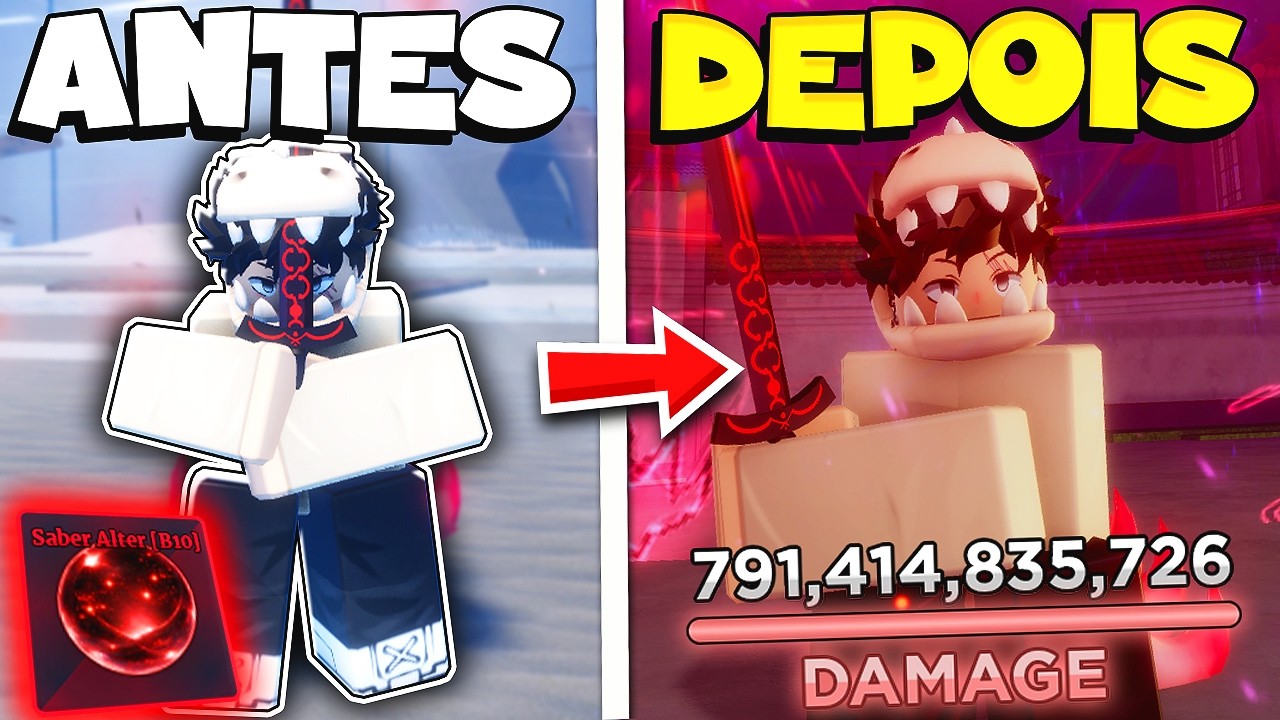 Despertei todo poder da nova SABER ALTER no Sailor Piece (fiquei apelão)