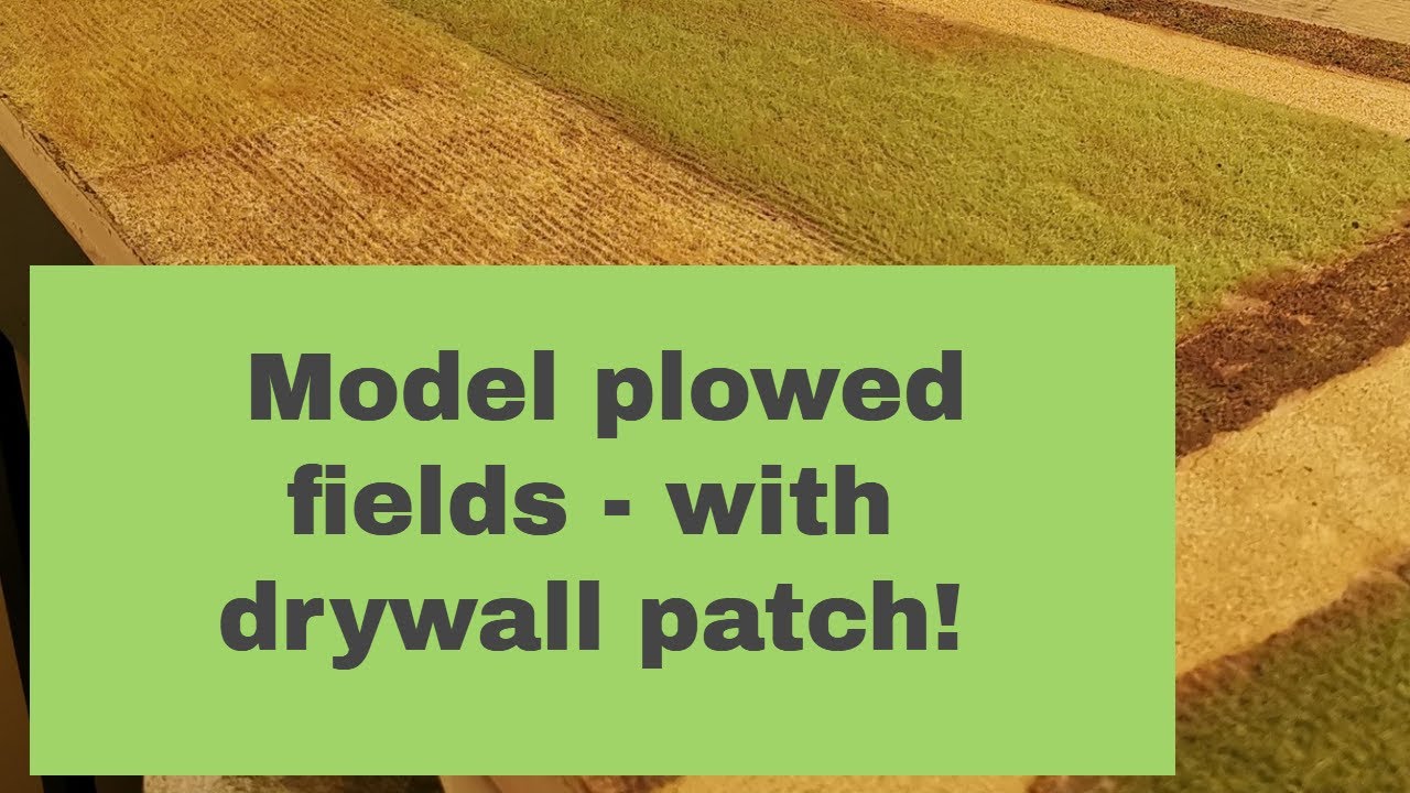 Model Railway Farm Scene - Part 1: Scenery