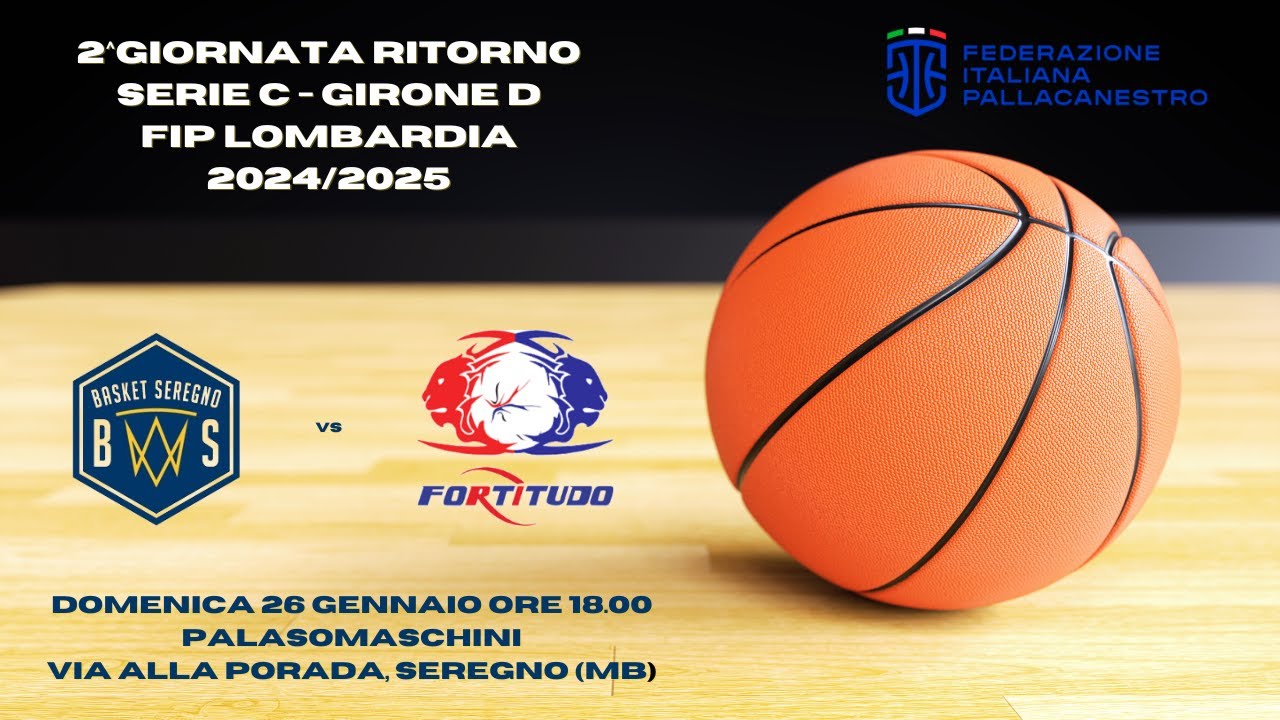 Basket Seregno vs Fortitudo Busnago Basket
