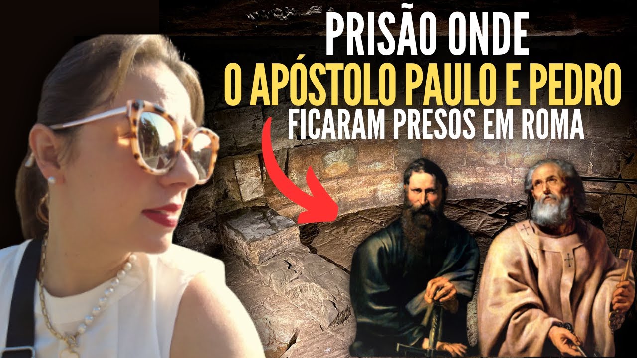 PRISÃO ONDE O APÓSTOLO PAULO E PEDRO FICARAM PRESOS EM ROMA | PRISÃO MAMERTINA