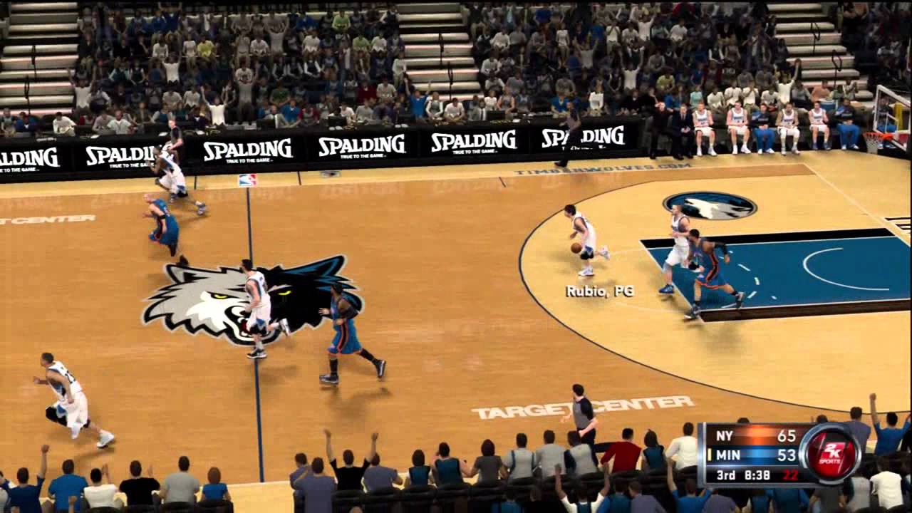NBA 2k12 Association: Minnesota Timberwolves S1G1 (full game) CPU