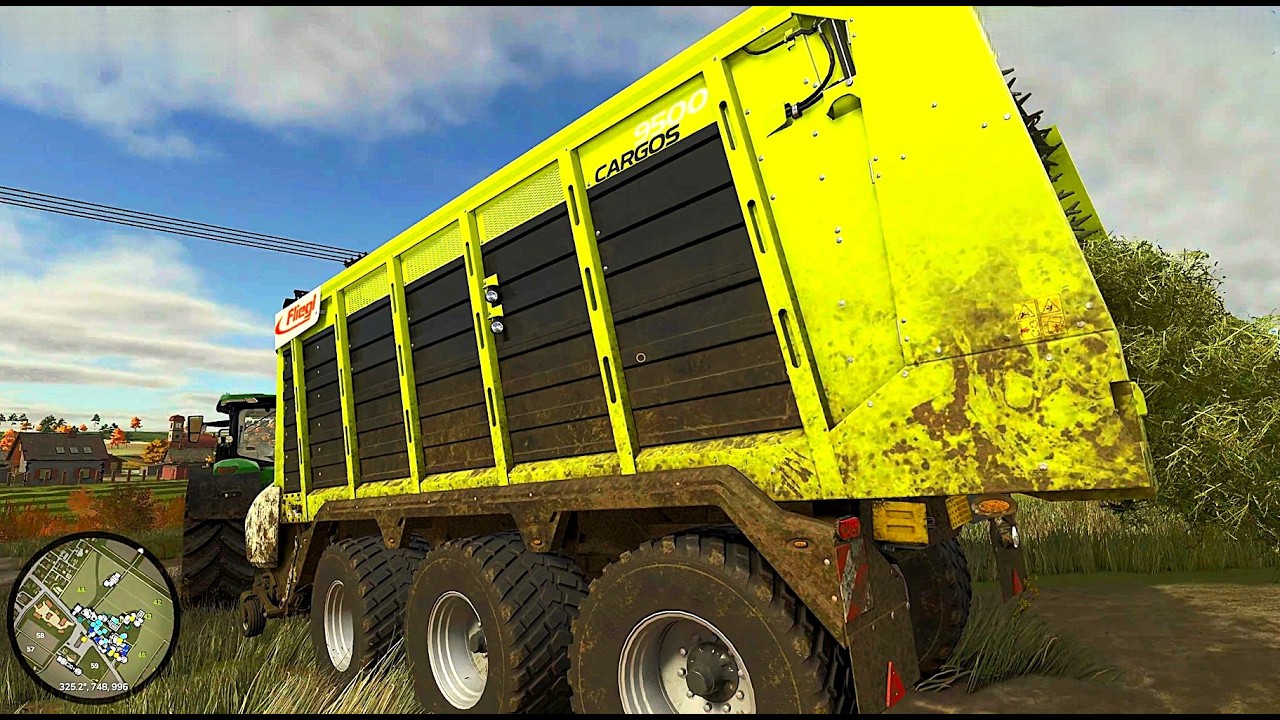 Gras Silage - Grass silage | John Deere 7R 310 & Fliegl Cargos | Zielonka | FS25 | Gameplay PS5