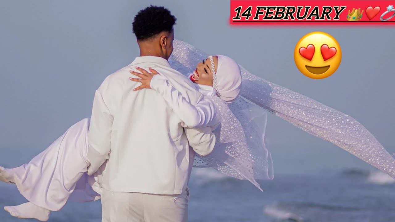 MUNA FEYSAL IYO NINKEEDA ABDIRISAAQ XUSKA MAALINTA JACEYLKA 14 FEBRUARY ❤️🧕🏻💍