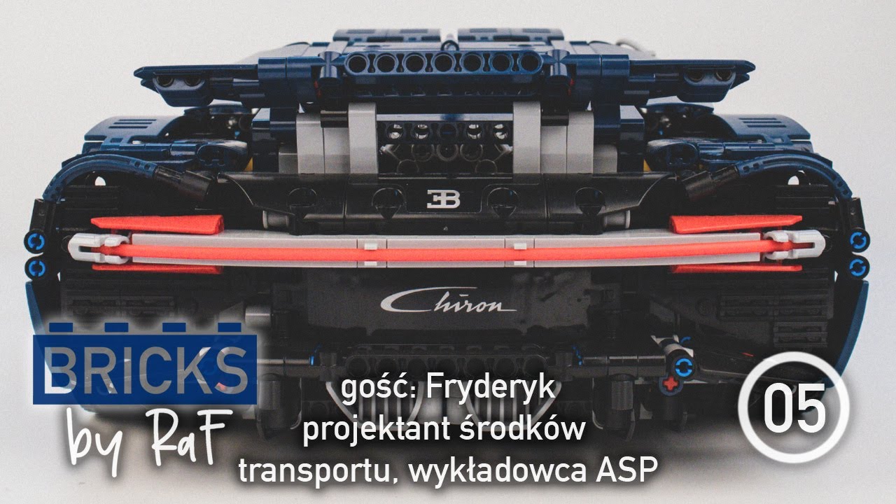 Projektant Fryderyk Zyska i samochody LEGO część 1 - E05