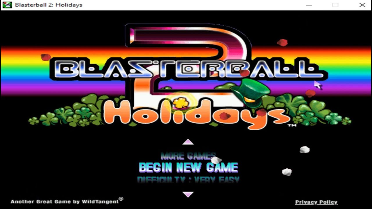 Blasterball 2 Holidays (old version) all 200 levels