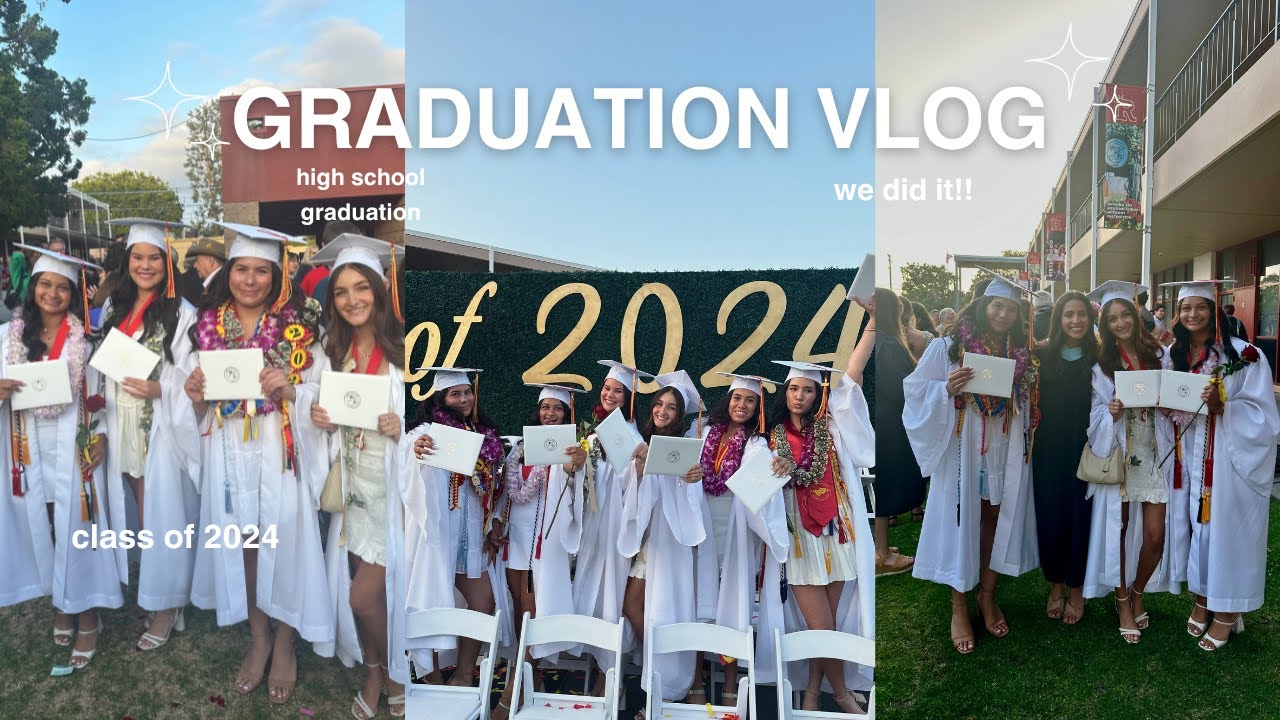 my high school graduation vlog | class of 2024