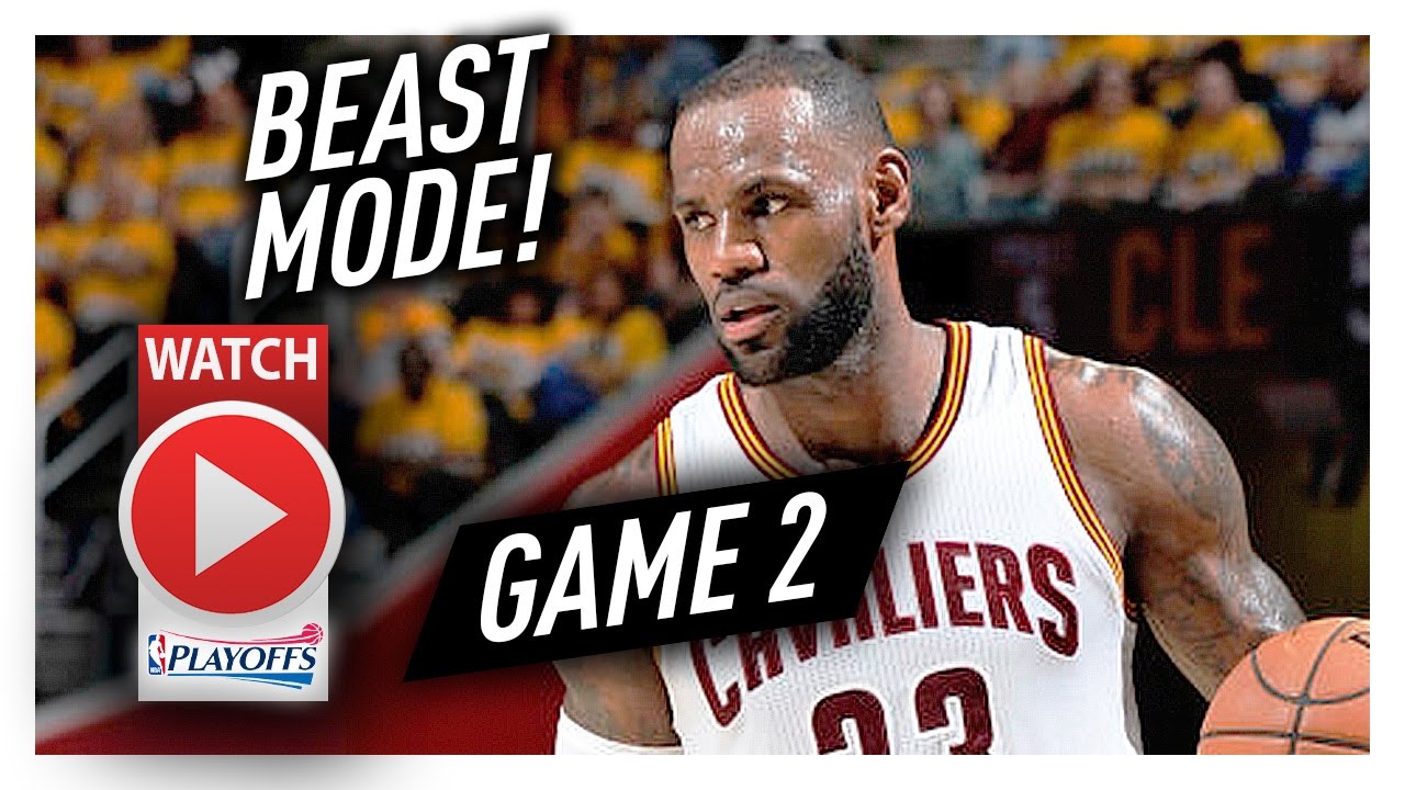 LeBron James Game 2 ECSF Highlights vs Raptors 2017 Playoffs - 39 Pts, 6 Reb, SO GOOD!