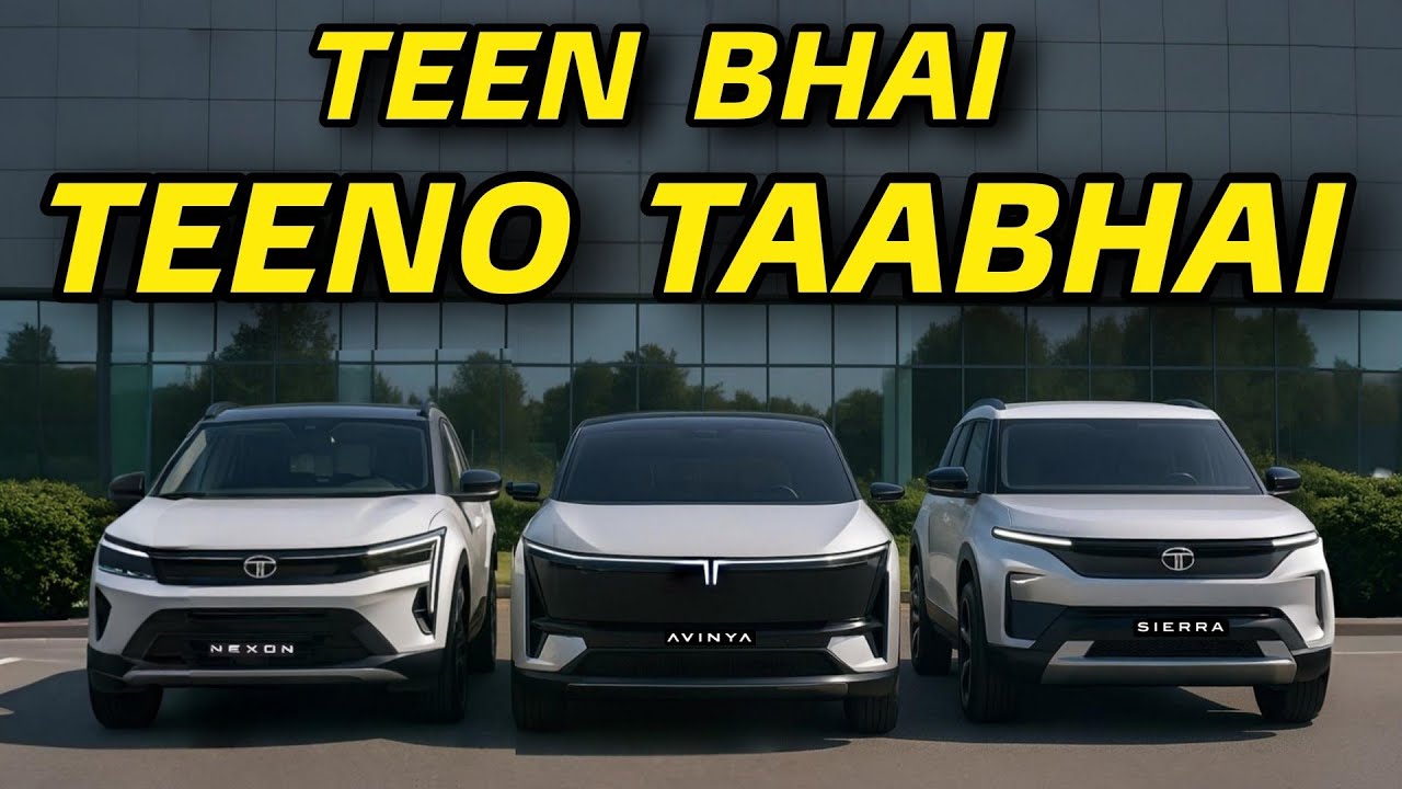 Forget Harrier EV! Tata Sierra, Avinya & Next-Gen Nexon Are the Real Game Changers! 3 New Tata SUVs