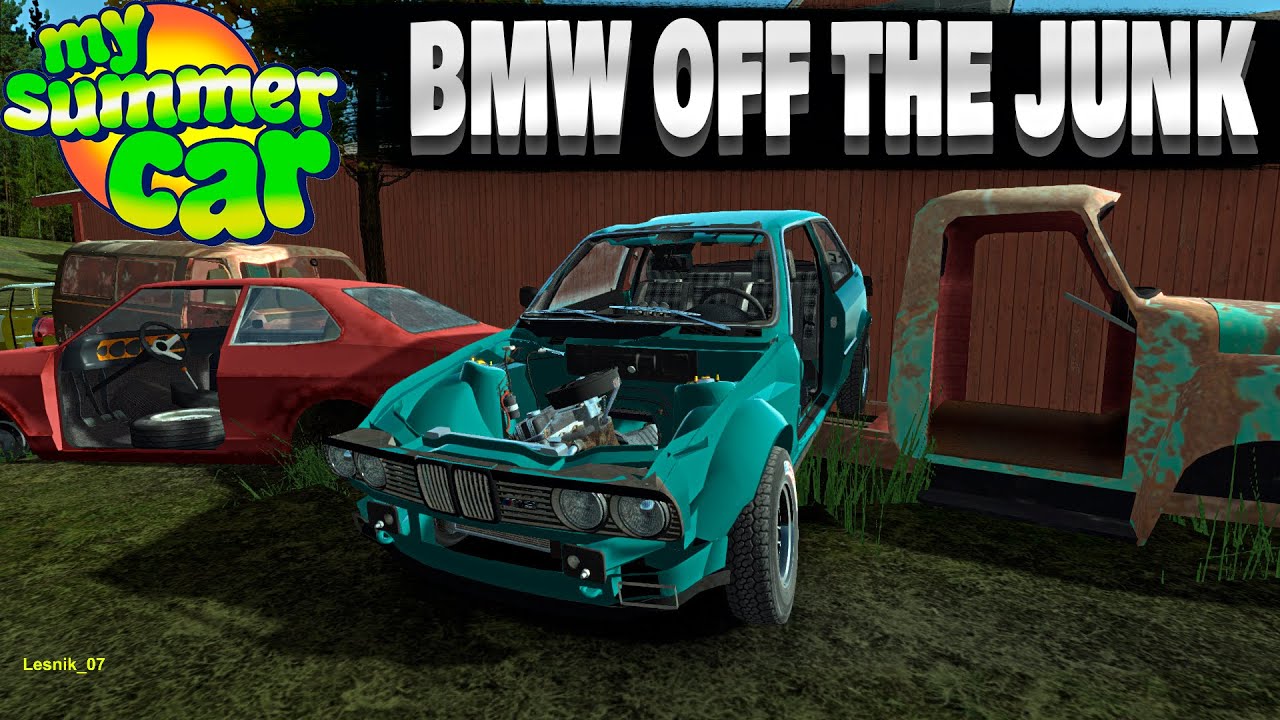 My Summer Car I  КУПИЛ РАЗБИТУЮ  БМВ НА РАЗБОРКЕ #1